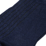 Navy Blue & Khaki - Linen & Cotton