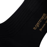 Black - Cotton Lisle