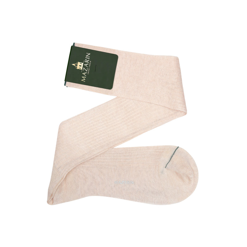 Natural beige - Cotton lisle