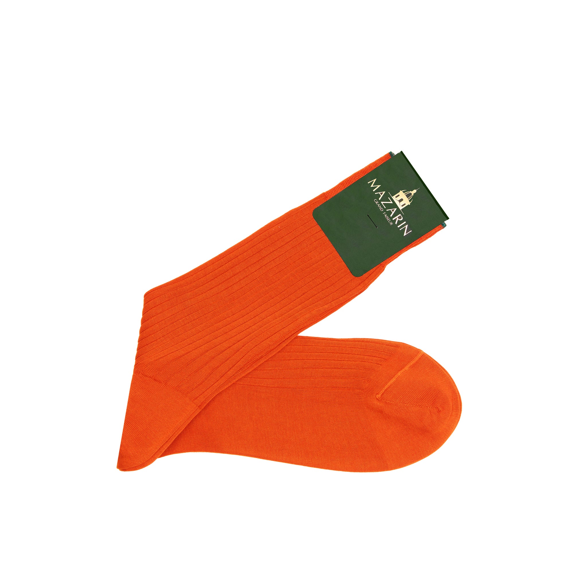 Leuchtendes Orange - Fil d'Écosse Baumwolle