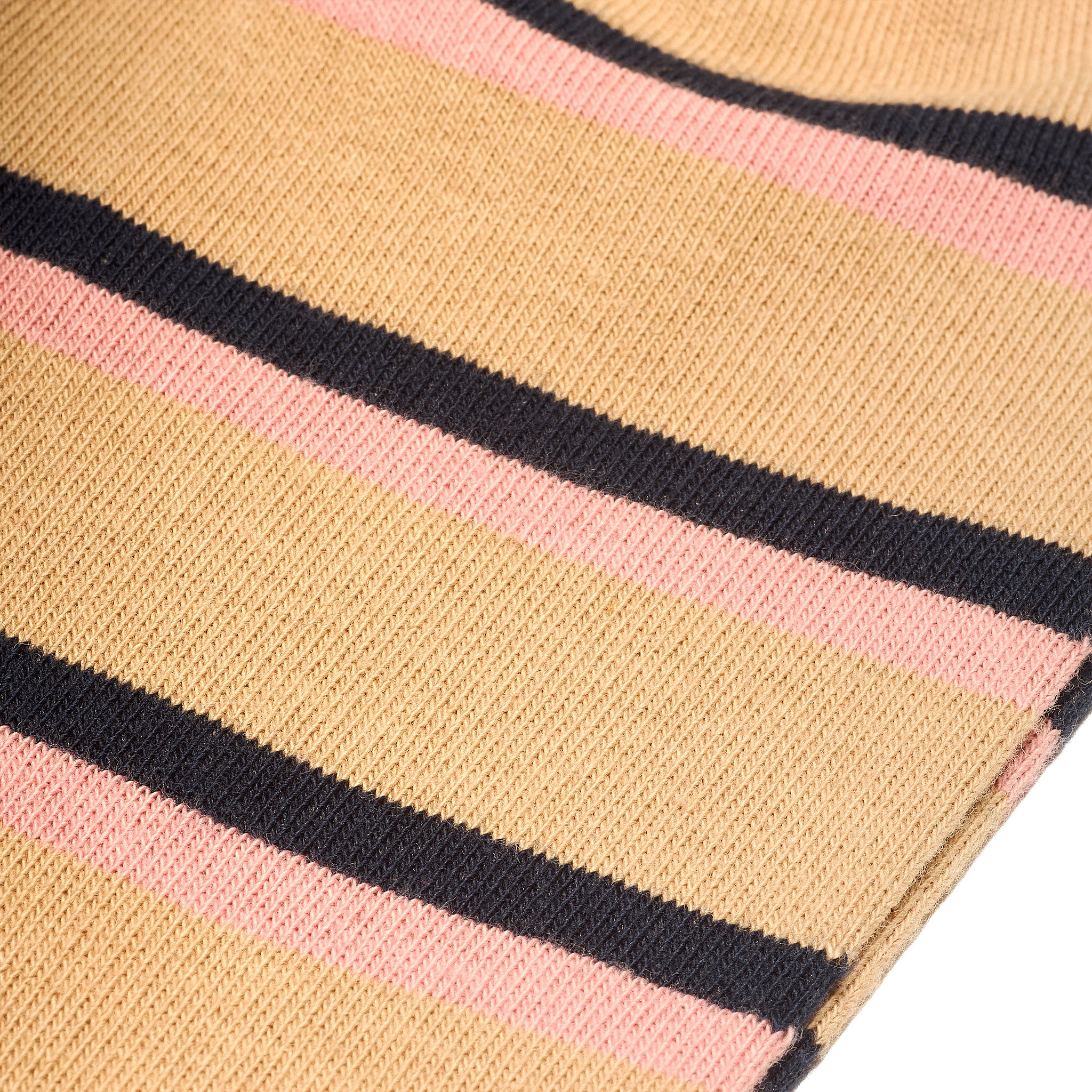 Beige & Rosa & Marine - Baumwolle