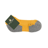 Yellow & Grey - Sport ankle - Cotton