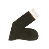 Khaki Green & Black - Silver - Cotton