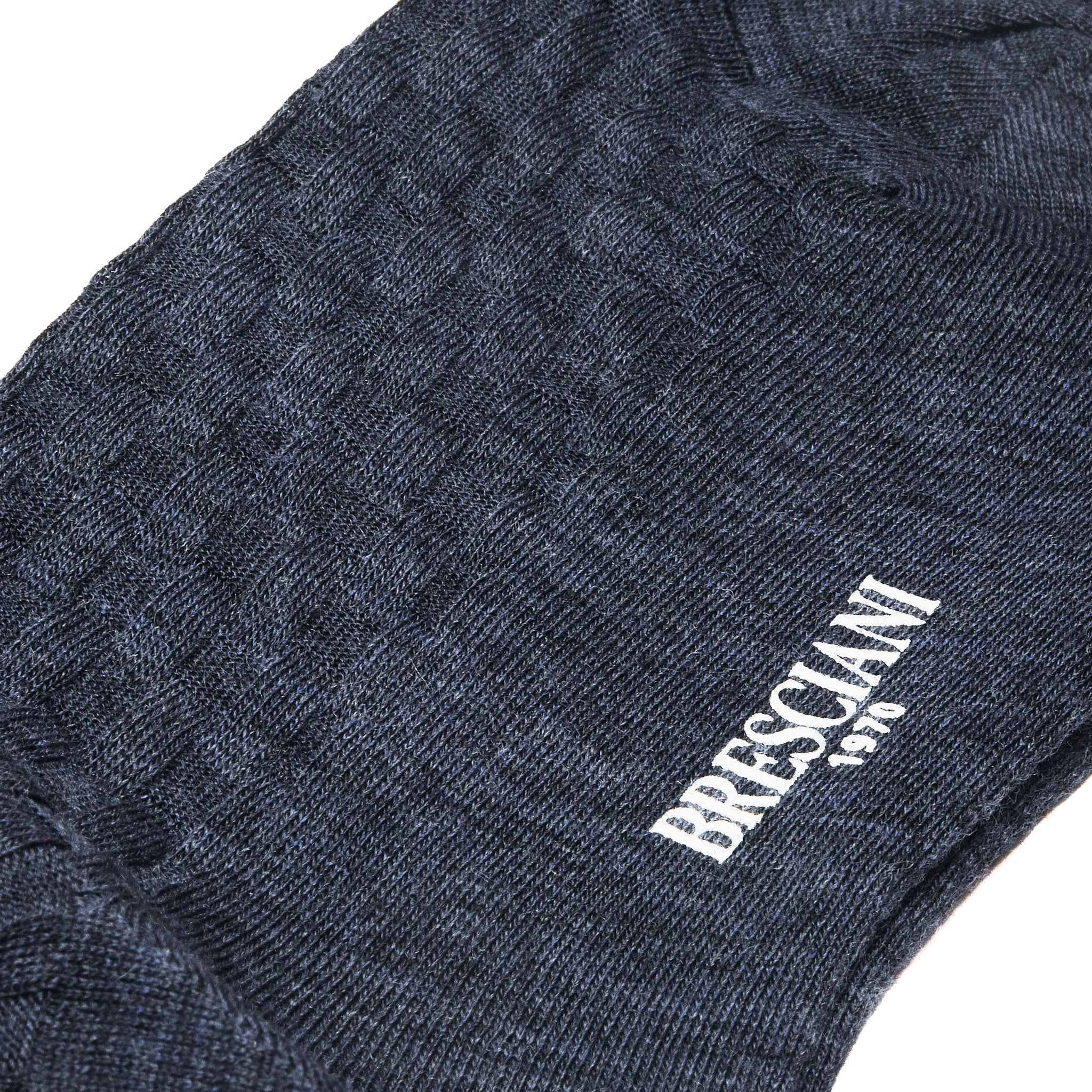 Blau denim - Natté - Wolle