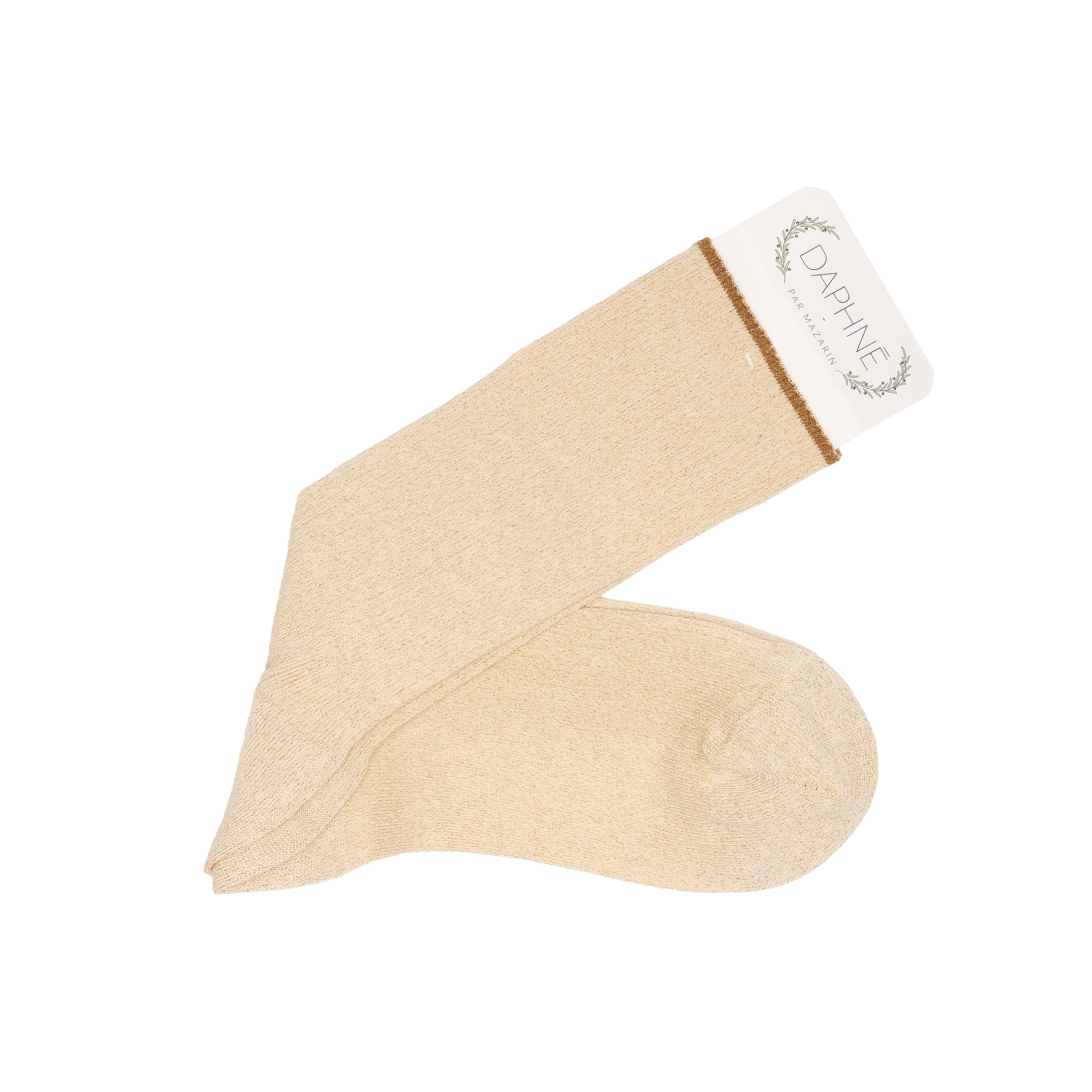 Ecru - Gold - Baumwolle