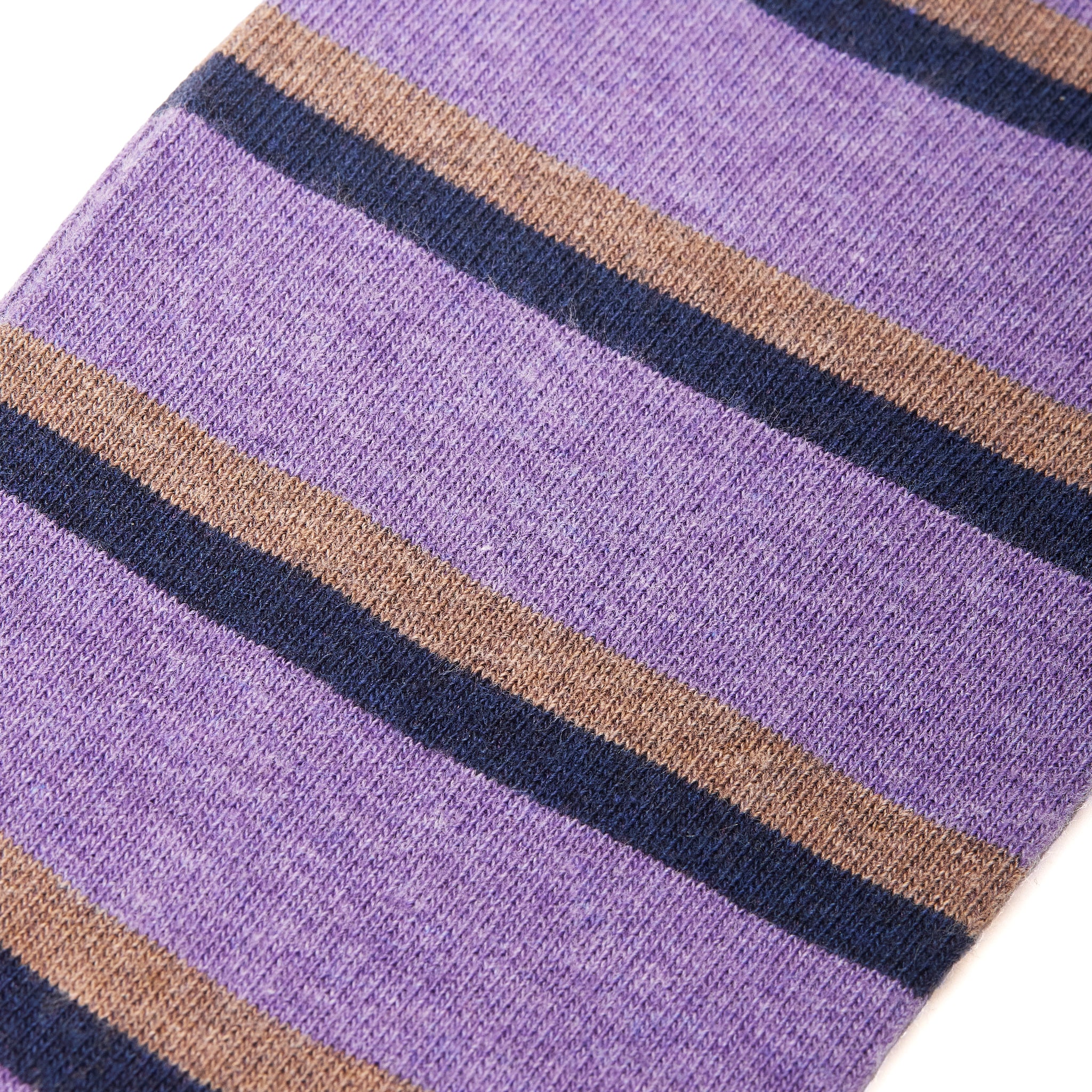 Lavendel & Marine & Taupe - Baumwolle