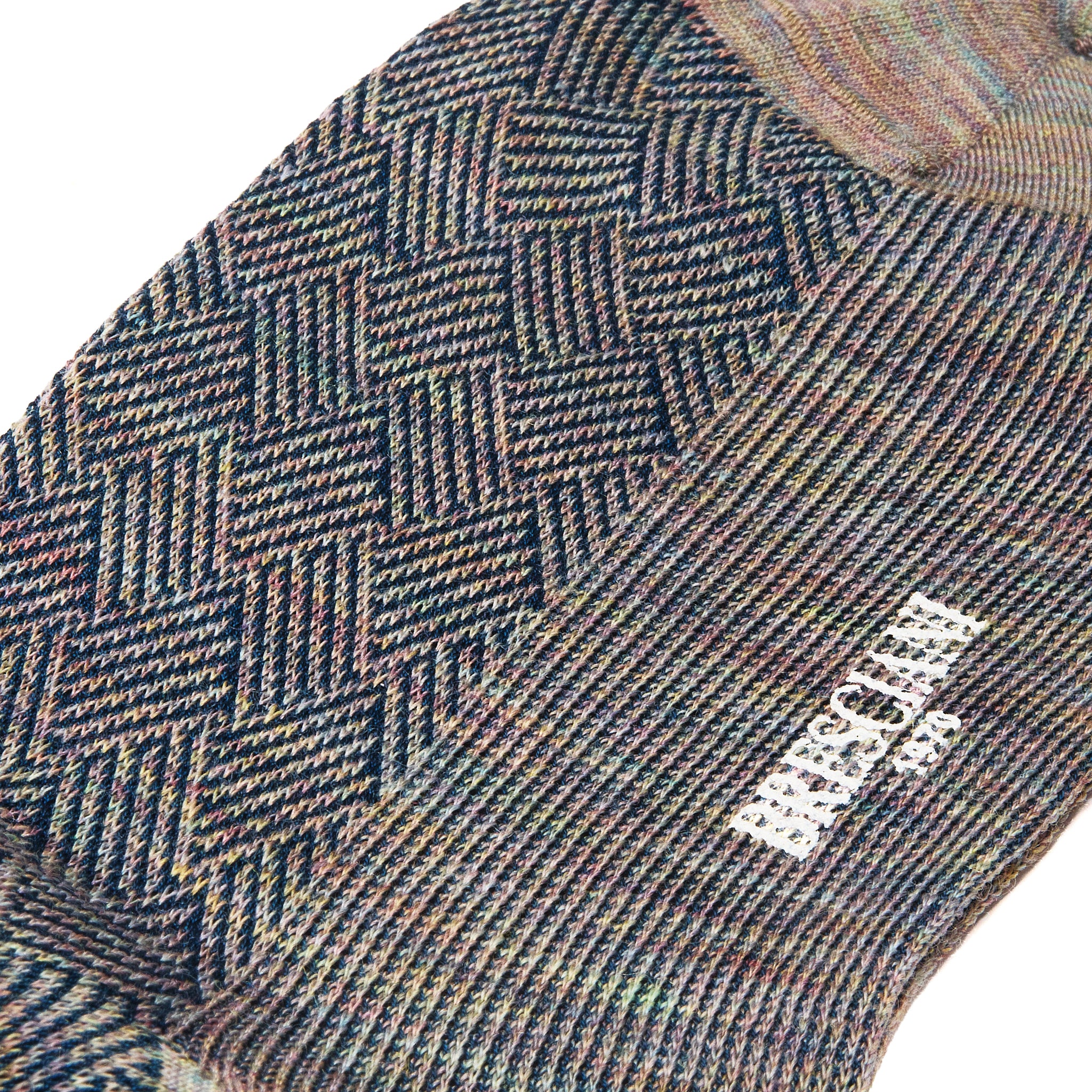 Stahl & Off-White - Geflochtene Wolle