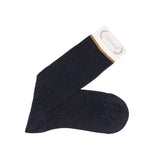 Bleu marine - Argenté - Coton