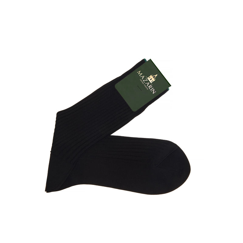 Black - Cotton Lisle