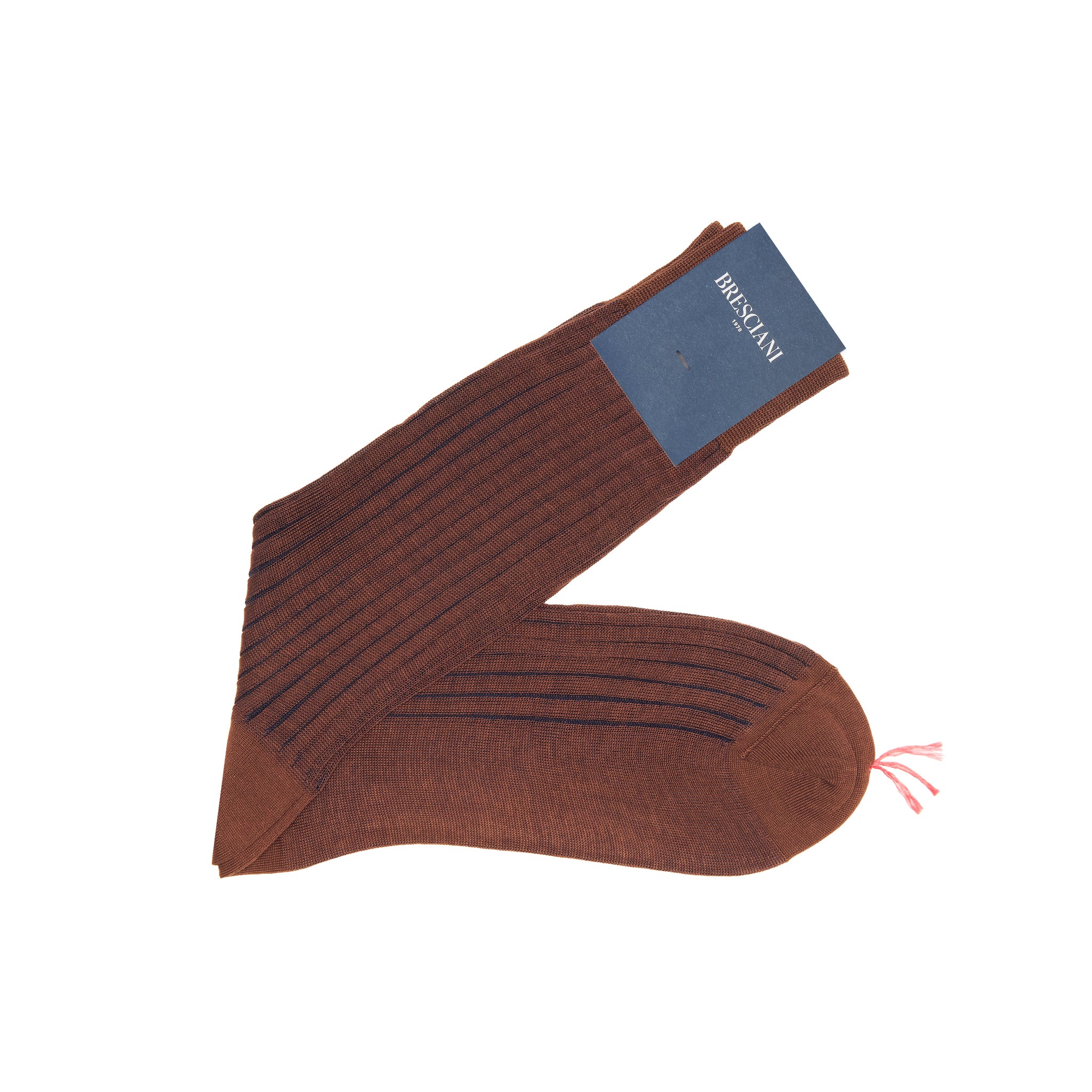 Braun & Marineblau - Fil d'Écosse Baumwolle
