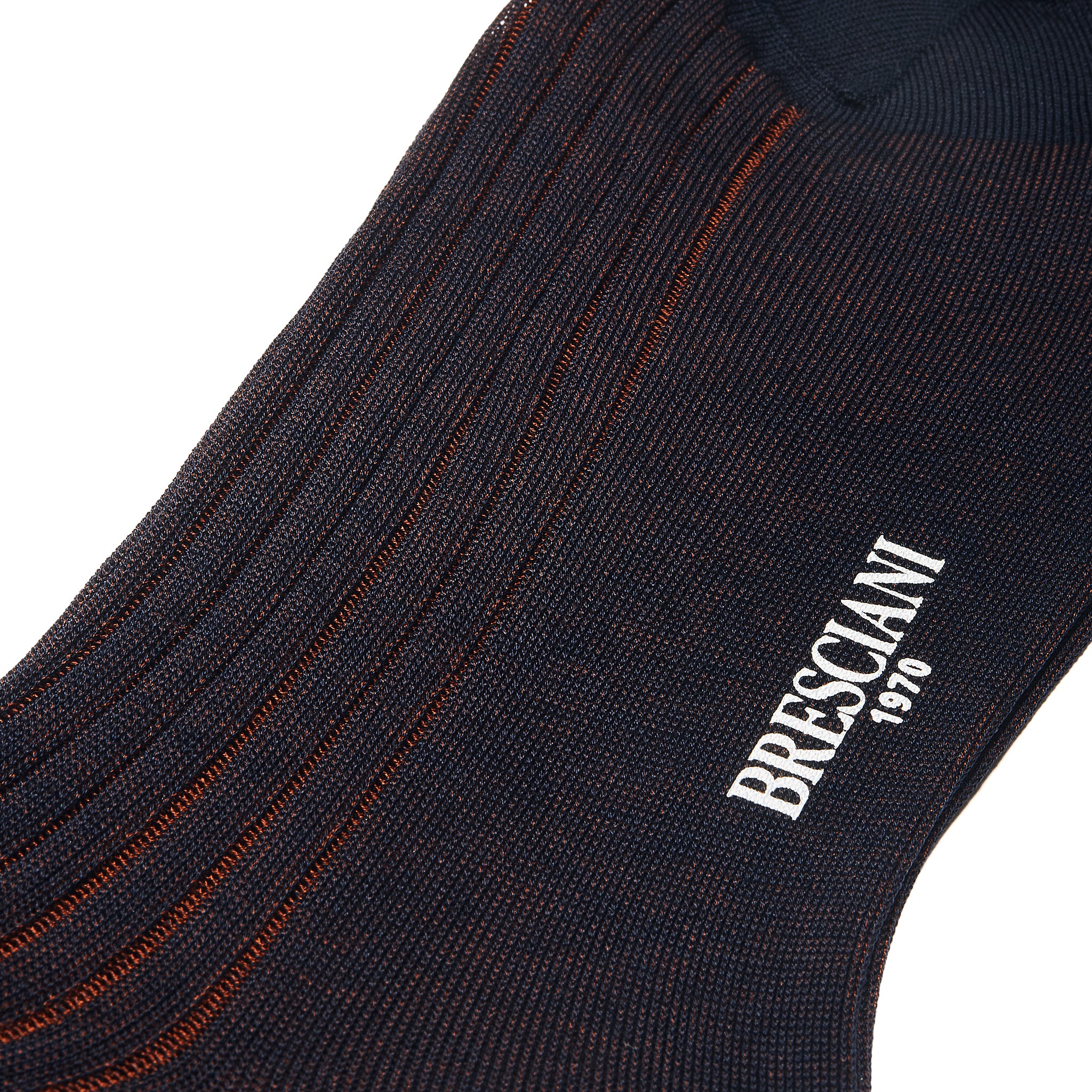 Marineblau & Braun - Fil d'Écosse Baumwolle
