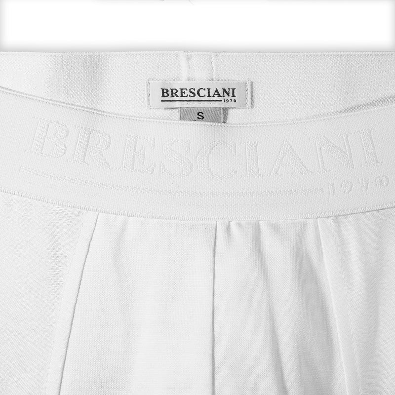 Boxer Bresciani - Blanc - Coton