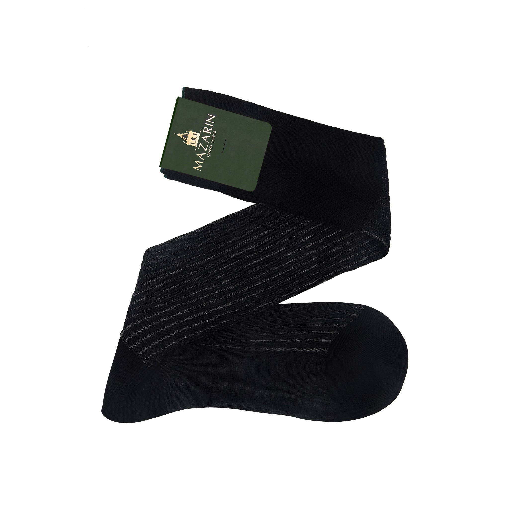 Black & Grey - Cotton Lisle