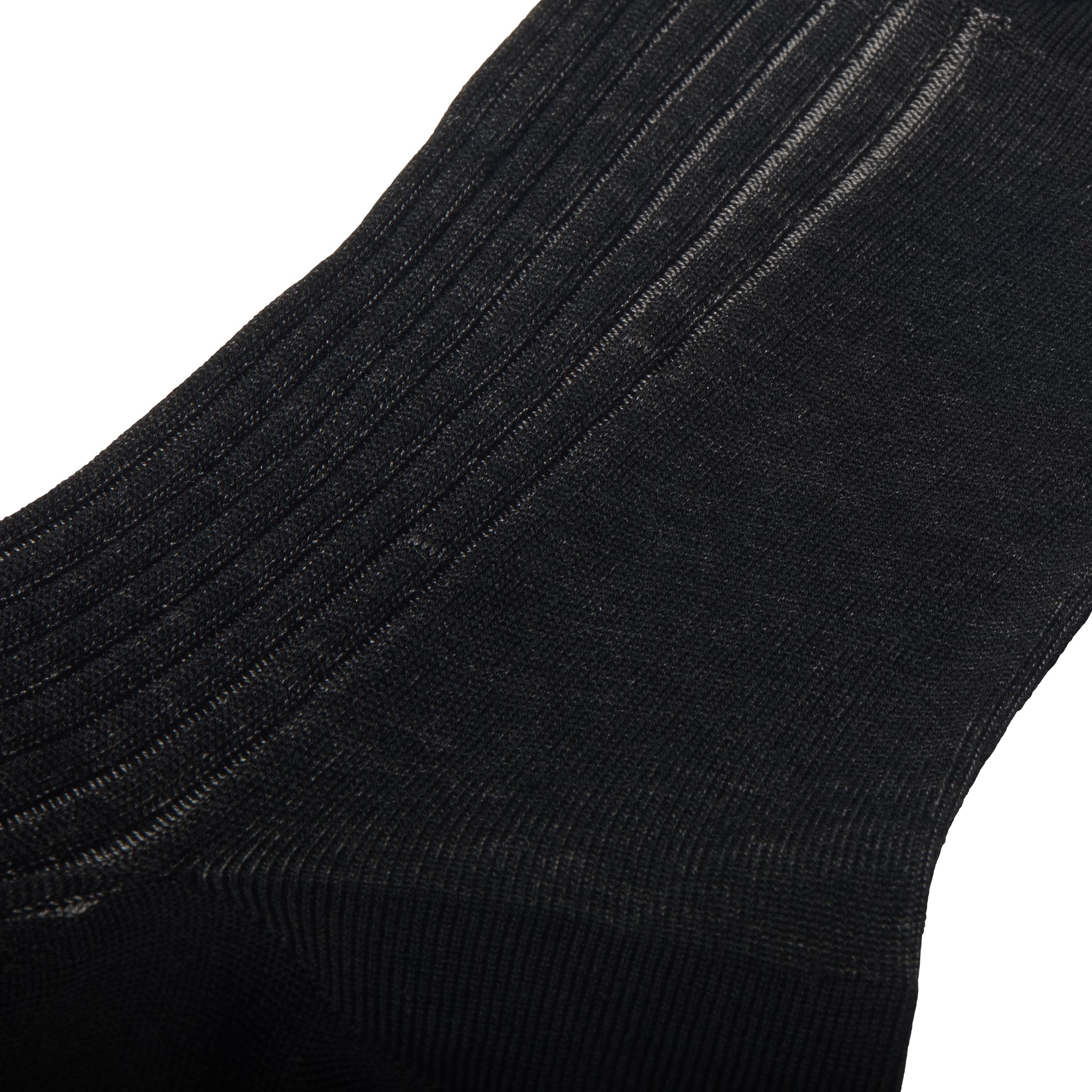 Black & Grey - Cotton Lisle