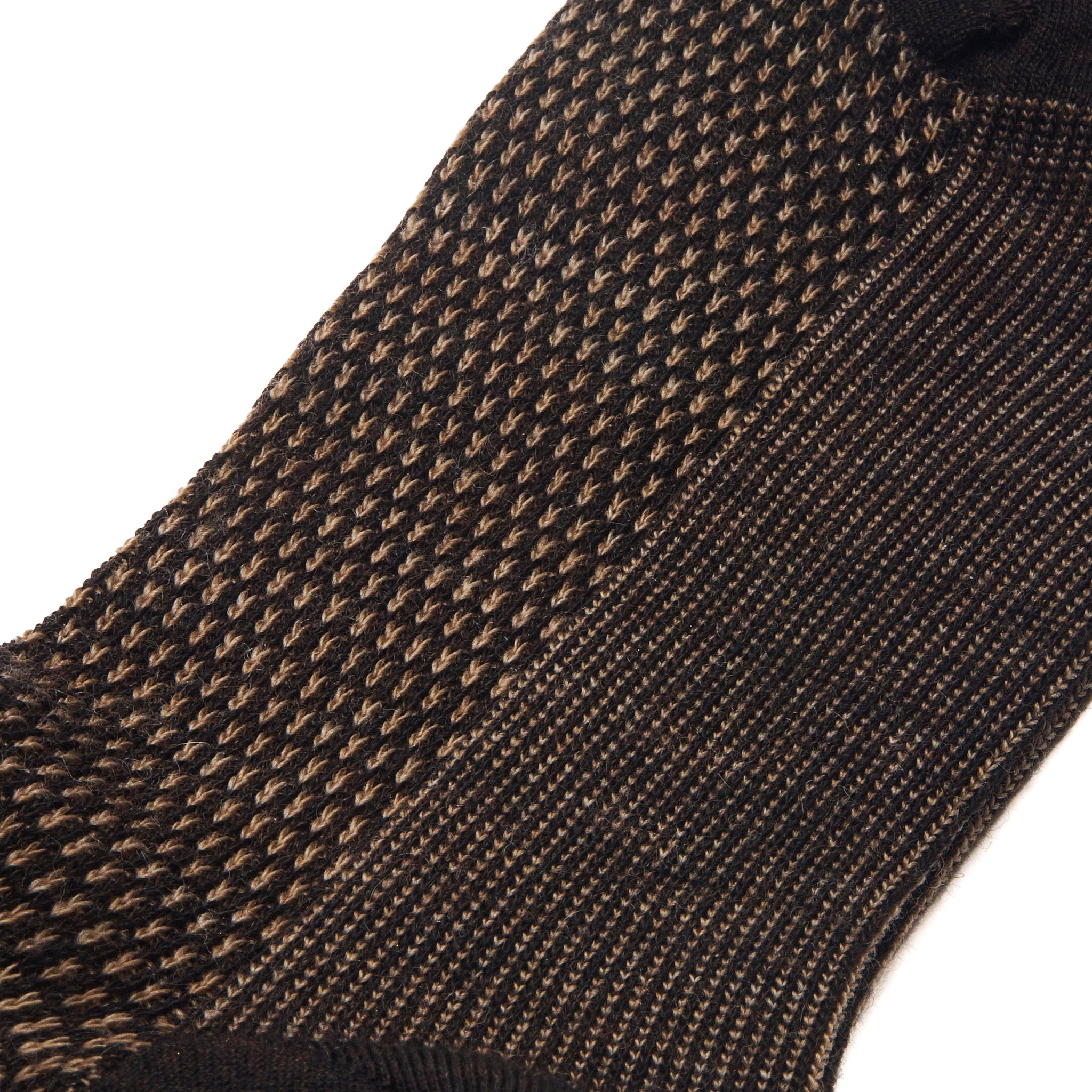 Braun & Beige - Kaviar - Super-Solid Wolle - Mazarin X Scavini