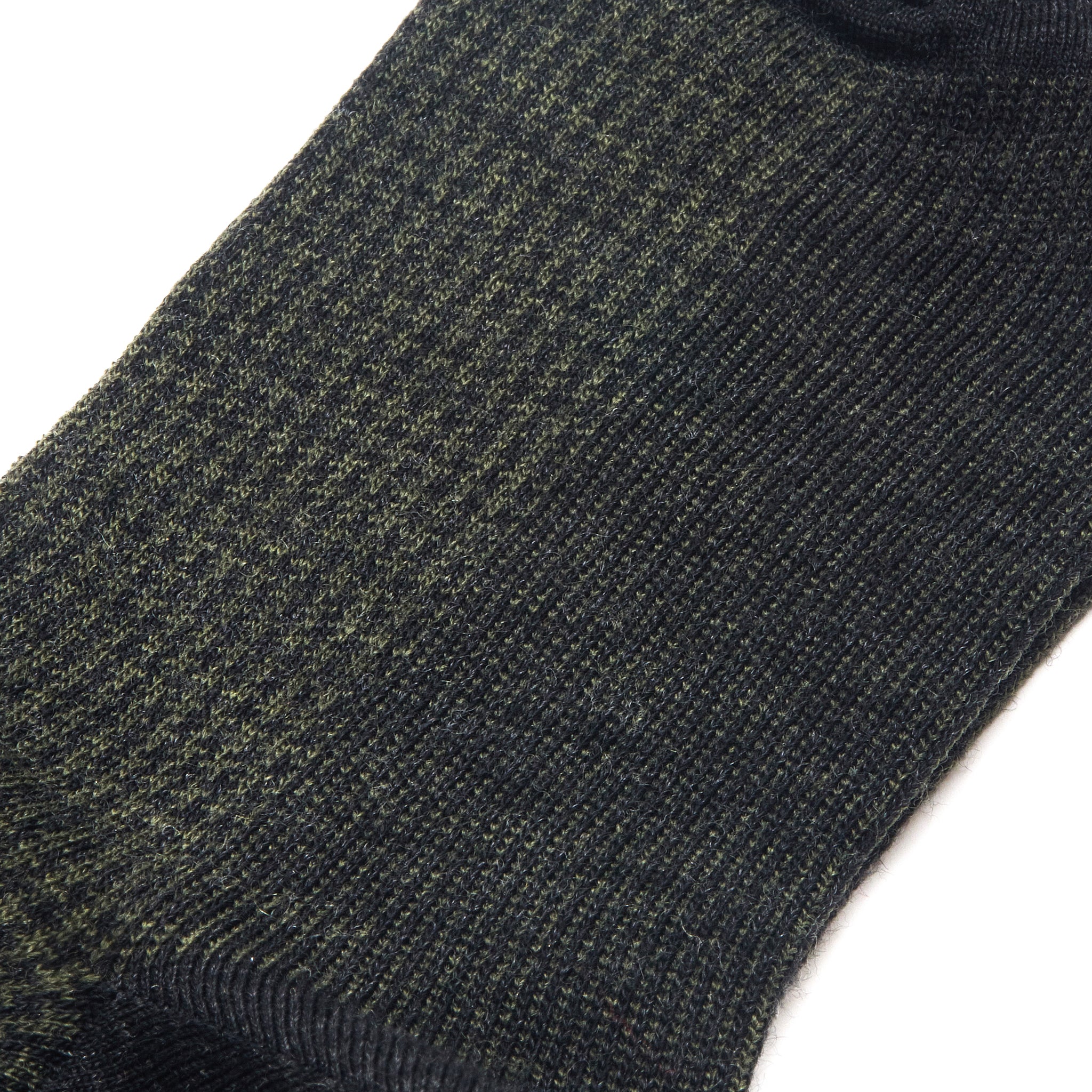 Grau & Khaki - Hahnentritt - Super-Solid Wolle - Mazarin X Scavini