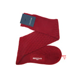 Garnet red - Natté - Wool