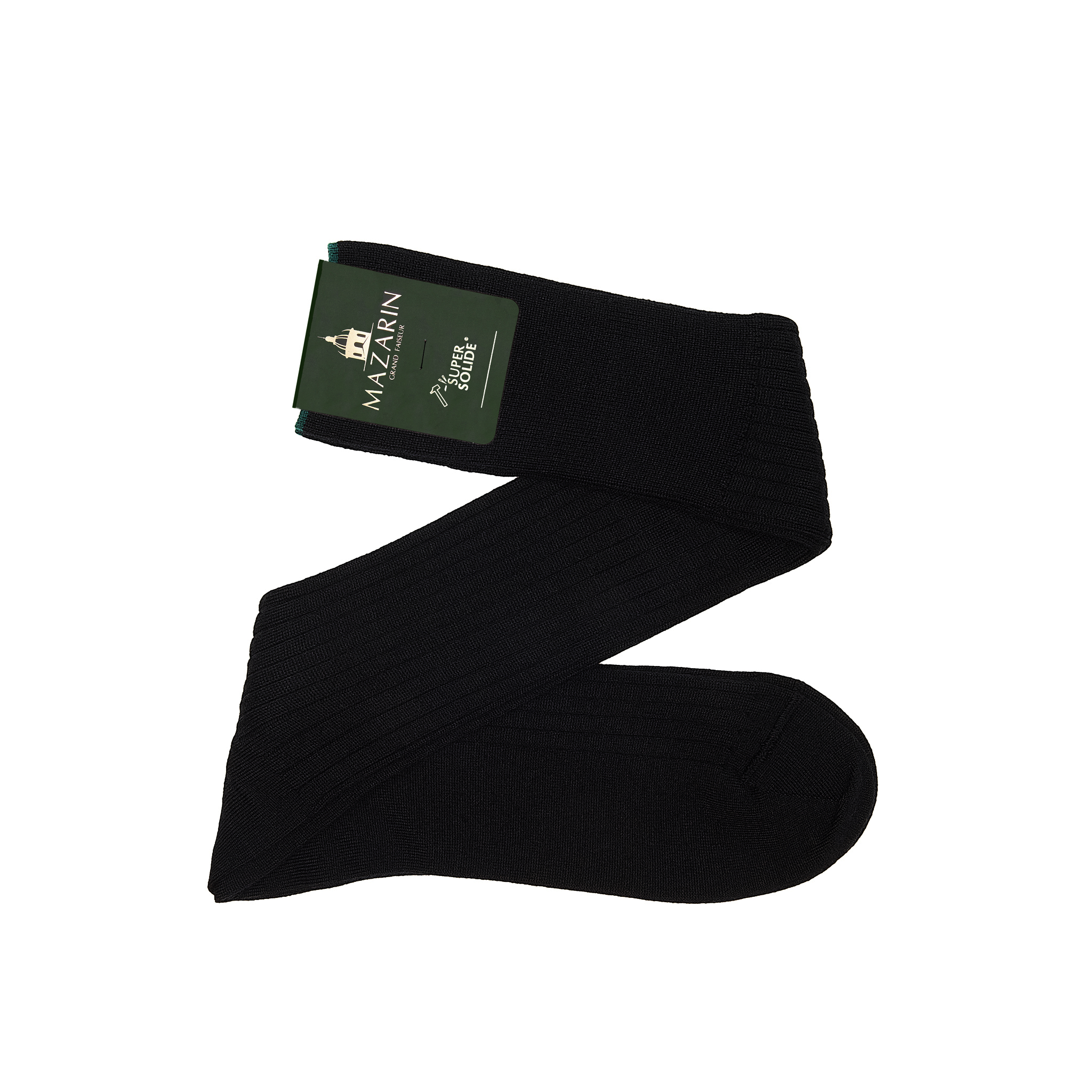 Schwarz - Super-Solid Wolle