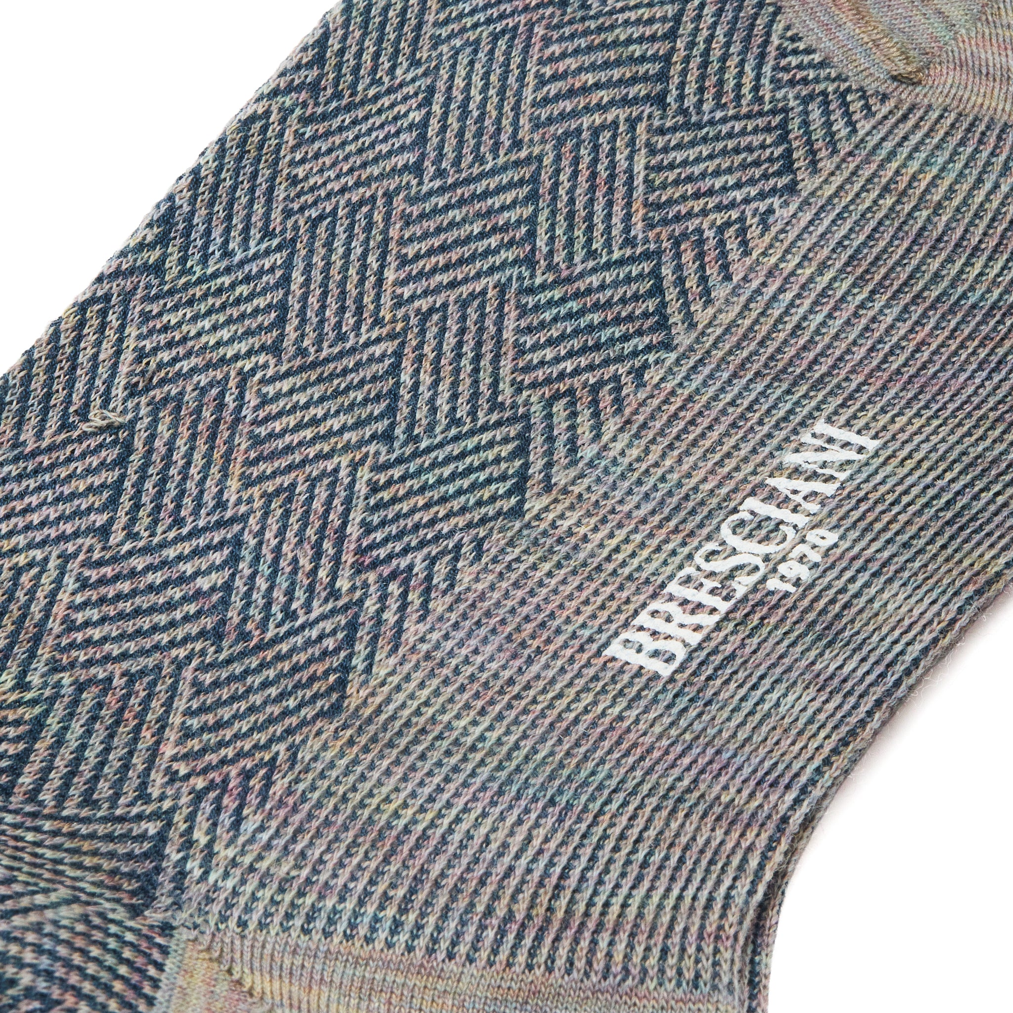 Stahl & Off-White - Geflochtene Wolle