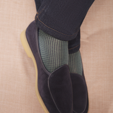 Marine & Mintgrün - Hahnentritt - Fil d'Écosse Baumwolle