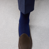 Bleu marine - Laine & Cachemire