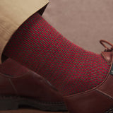 Kaki & Rouge - Caviar - Laine & Coton