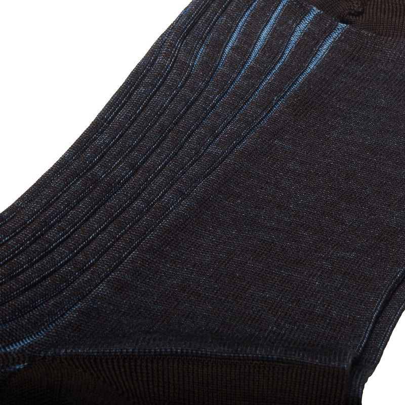 Brown &amp; Sky - Cotton lisle