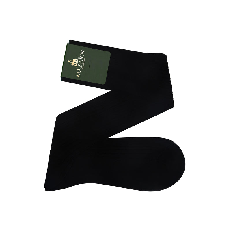 Black - Cotton lisle