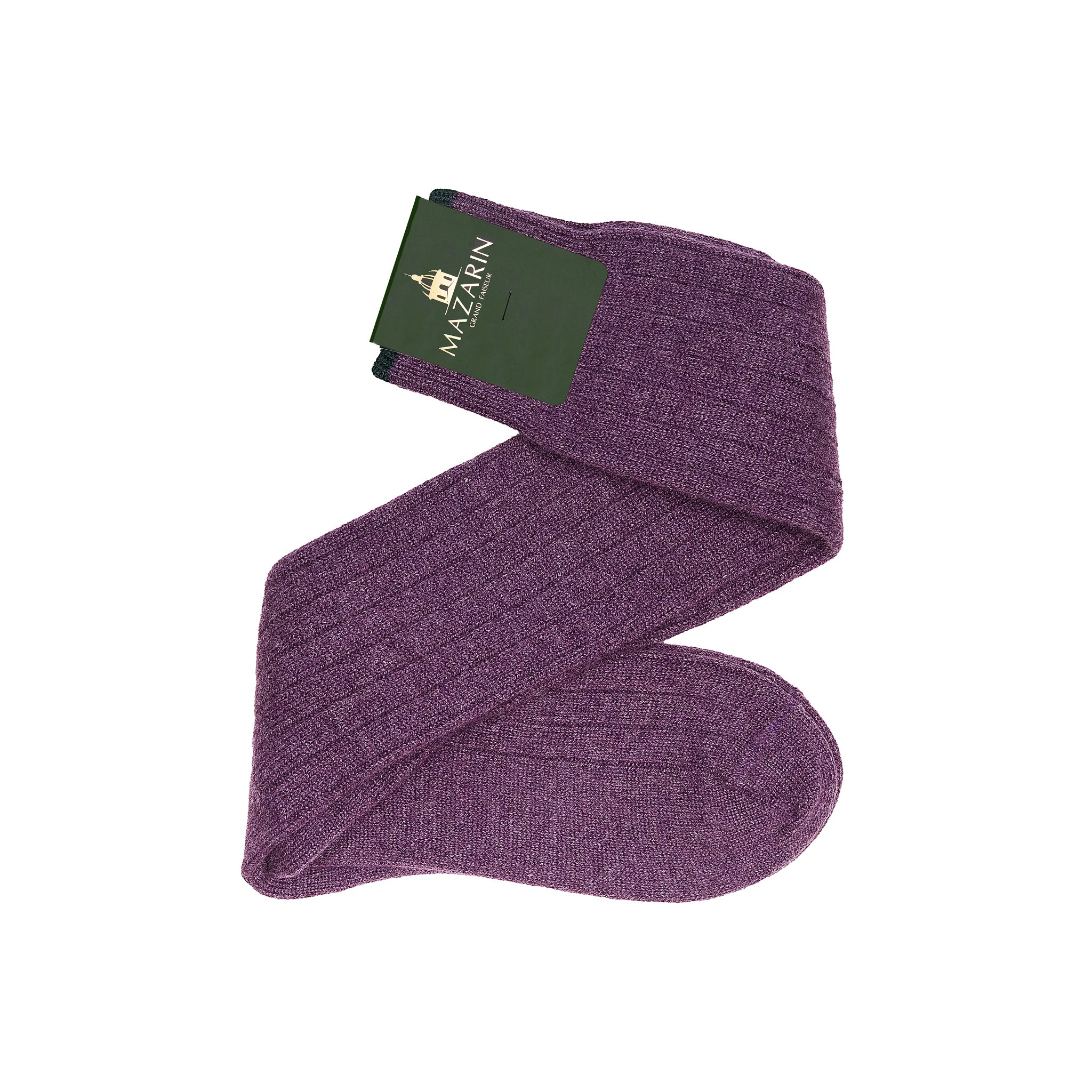 Violett meliert - Kaschmir