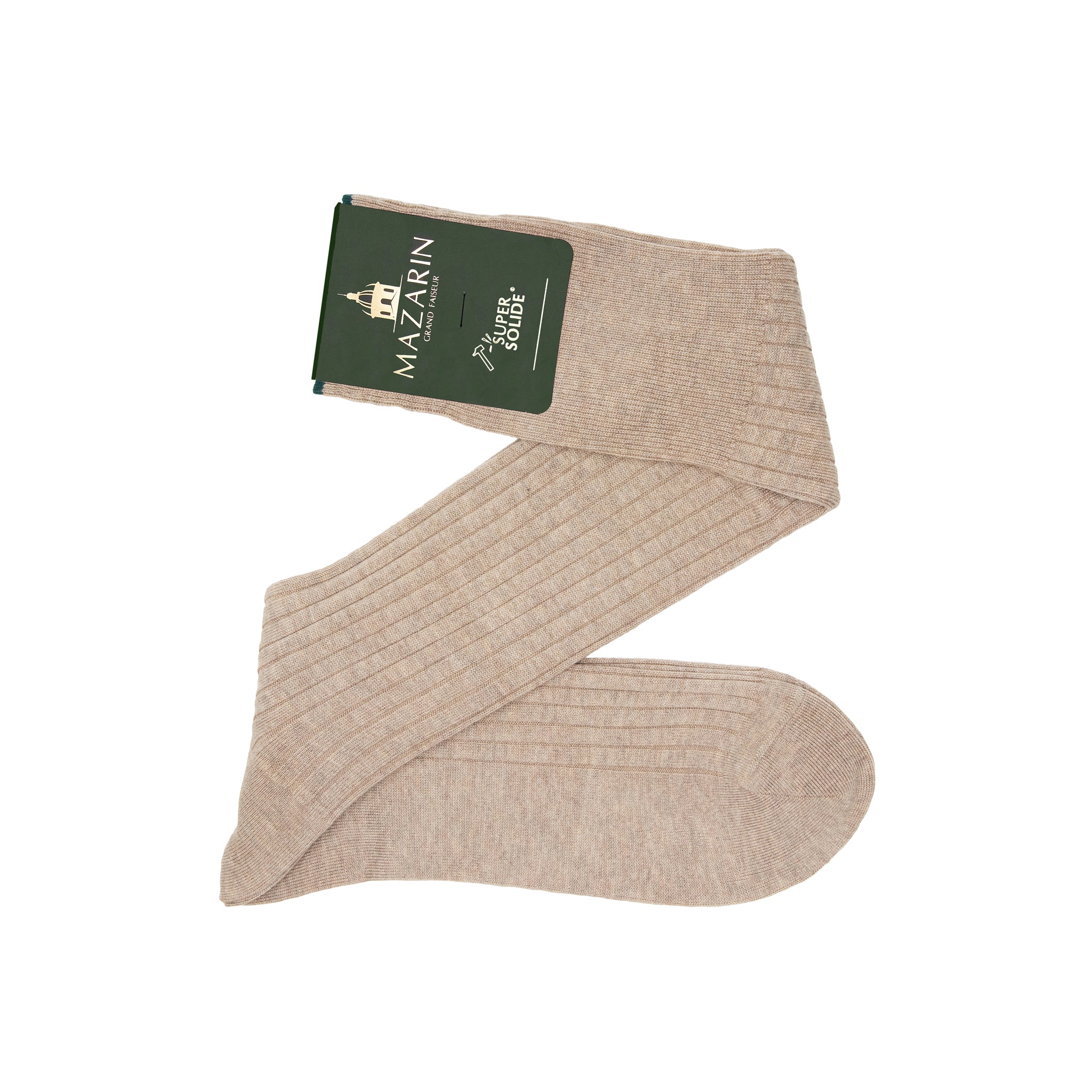 Beige - Super-Solid Fil d'Écosse Baumwolle