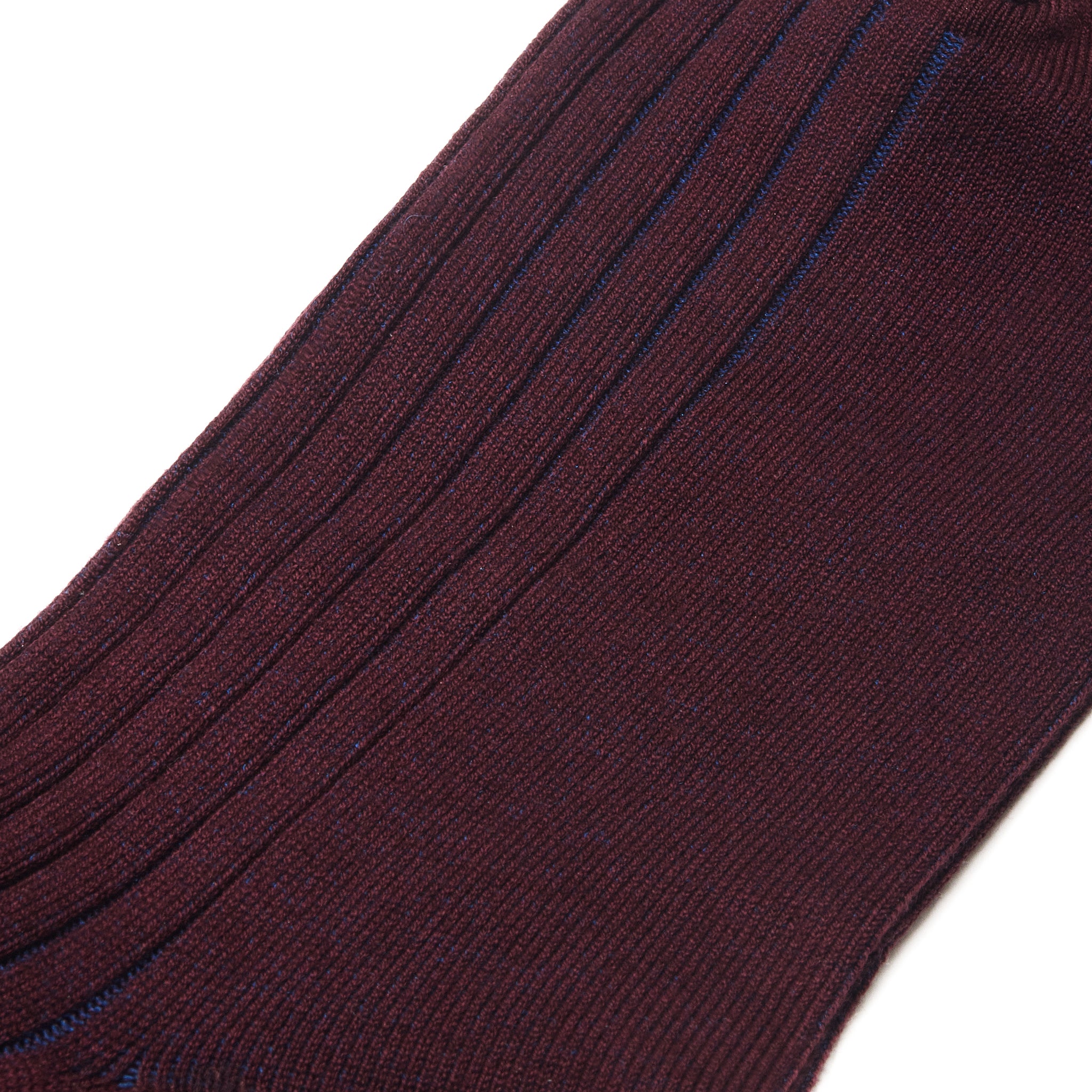 Bordeaux & Blau - Super-Solid Fil d'Écosse Baumwolle