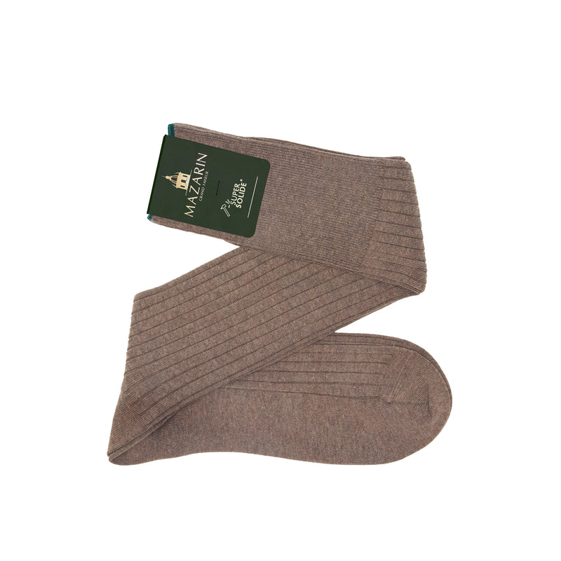 Taupe - Super-Durable Cotton Lisle