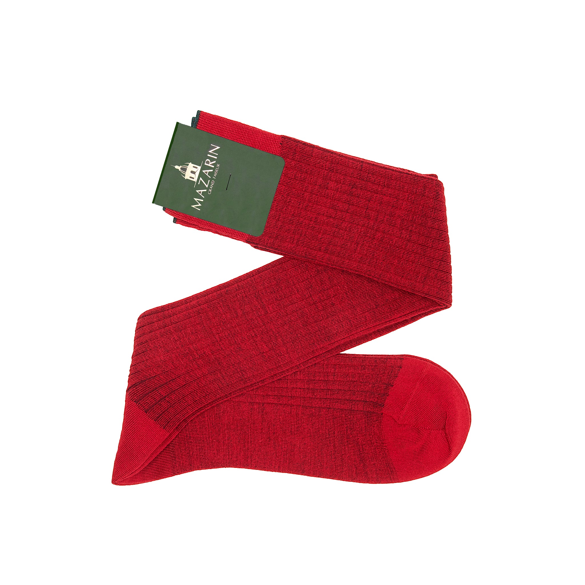 Rot & Marineblau - Super-Solid Wolle