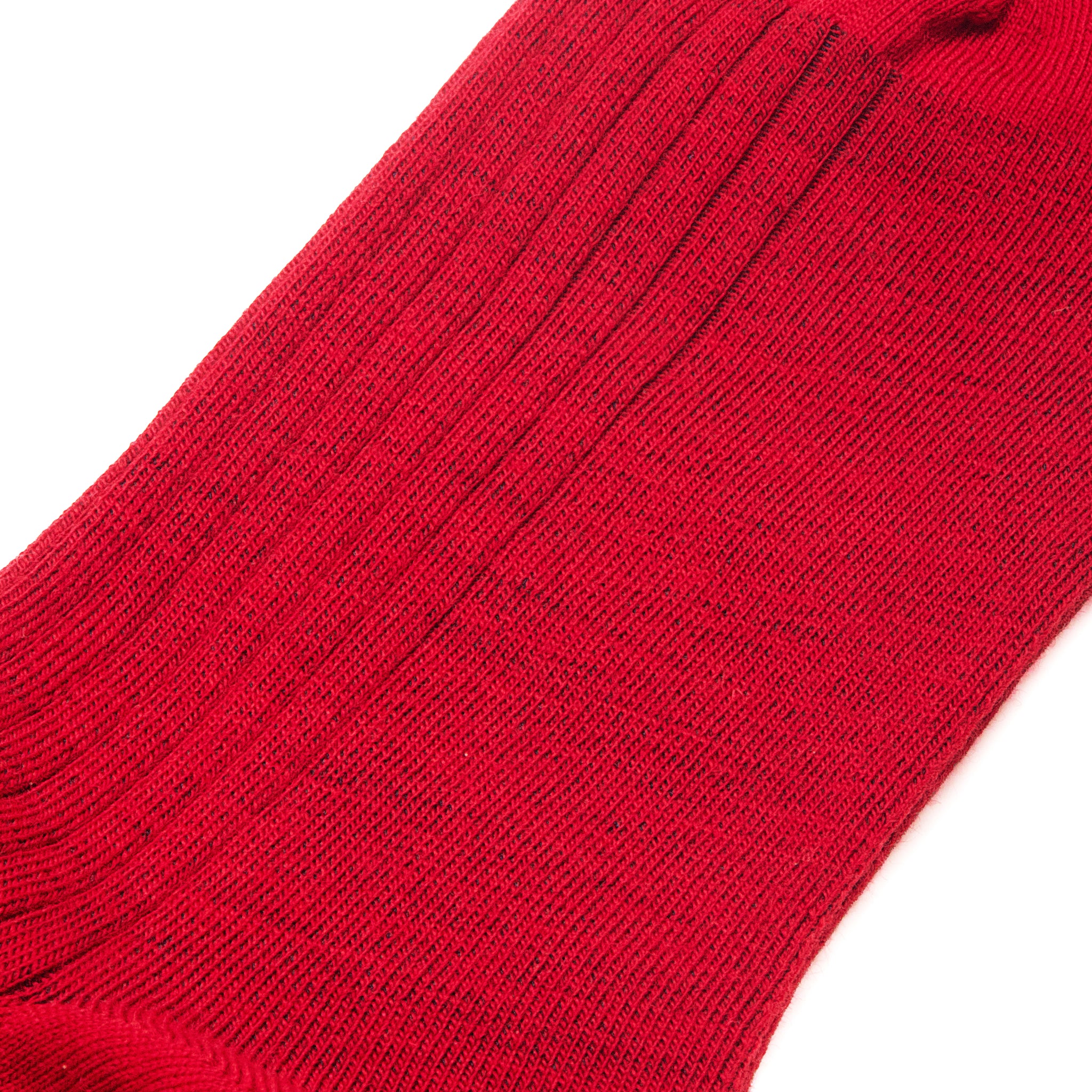 Rot & Marineblau - Super-Solid Wolle