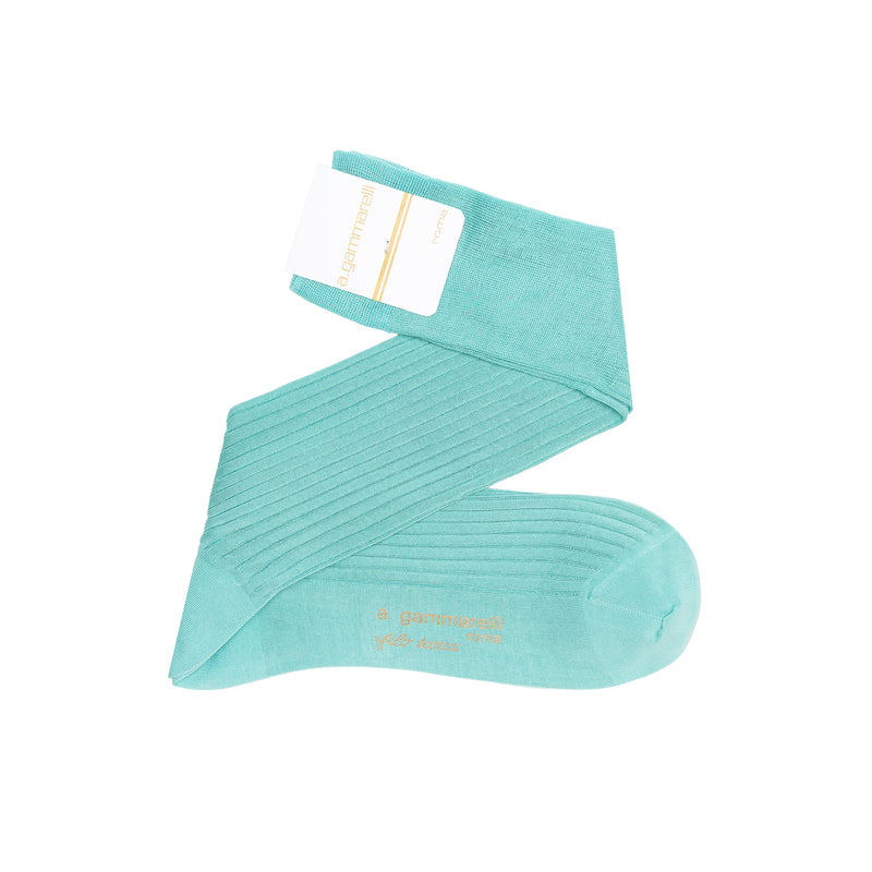 Turquoise Blue – Lisle Cotton