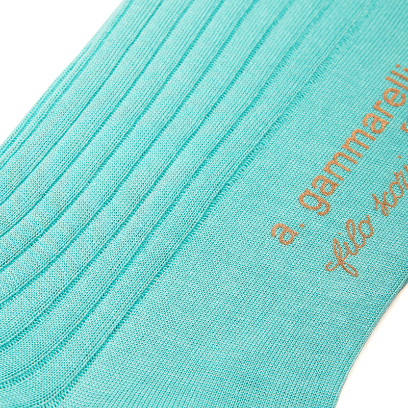 Turquoise Blue – Lisle Cotton
