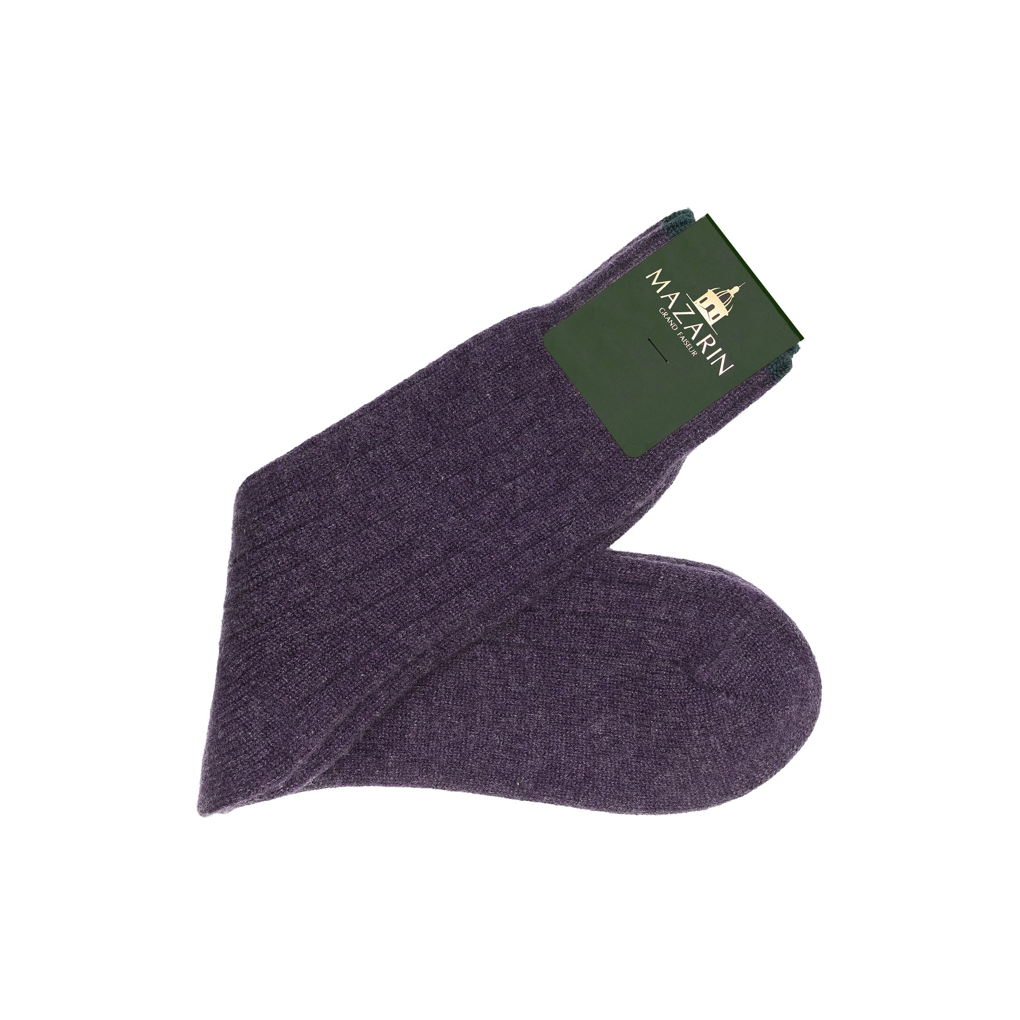 Violett meliert - Kaschmir