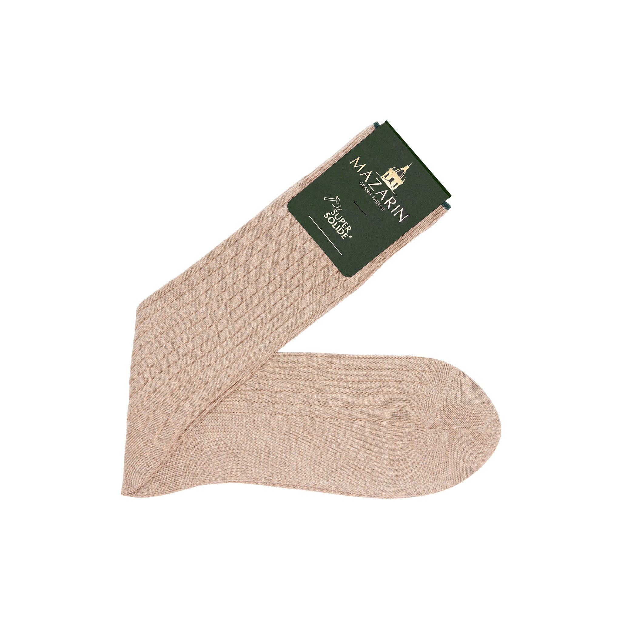 Beige - Super-Solid Fil d'Écosse Baumwolle