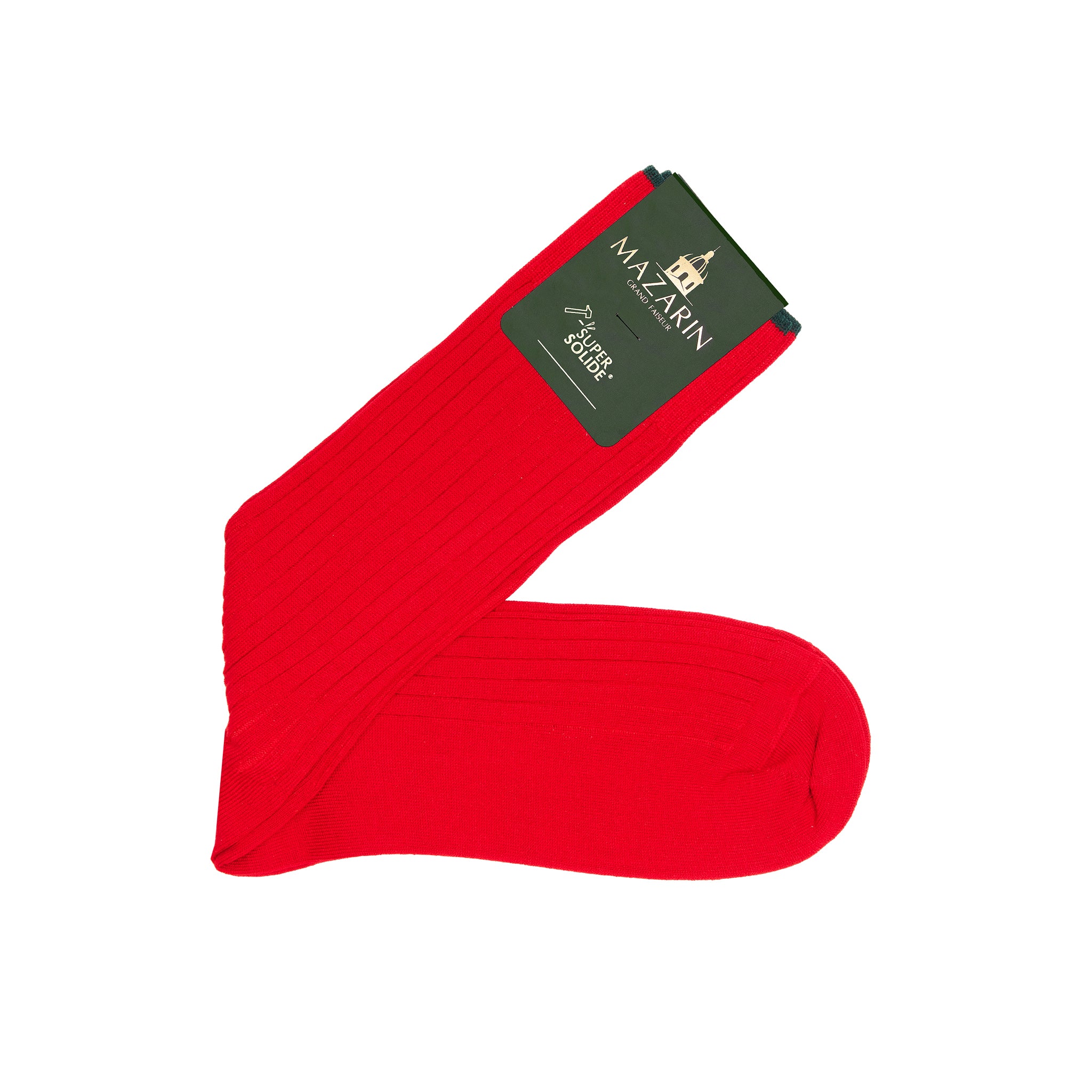 Rot - Super-Solid Fil d'Écosse Baumwolle