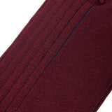 Burgundy & Blue - Super-Durable Cotton Lisle