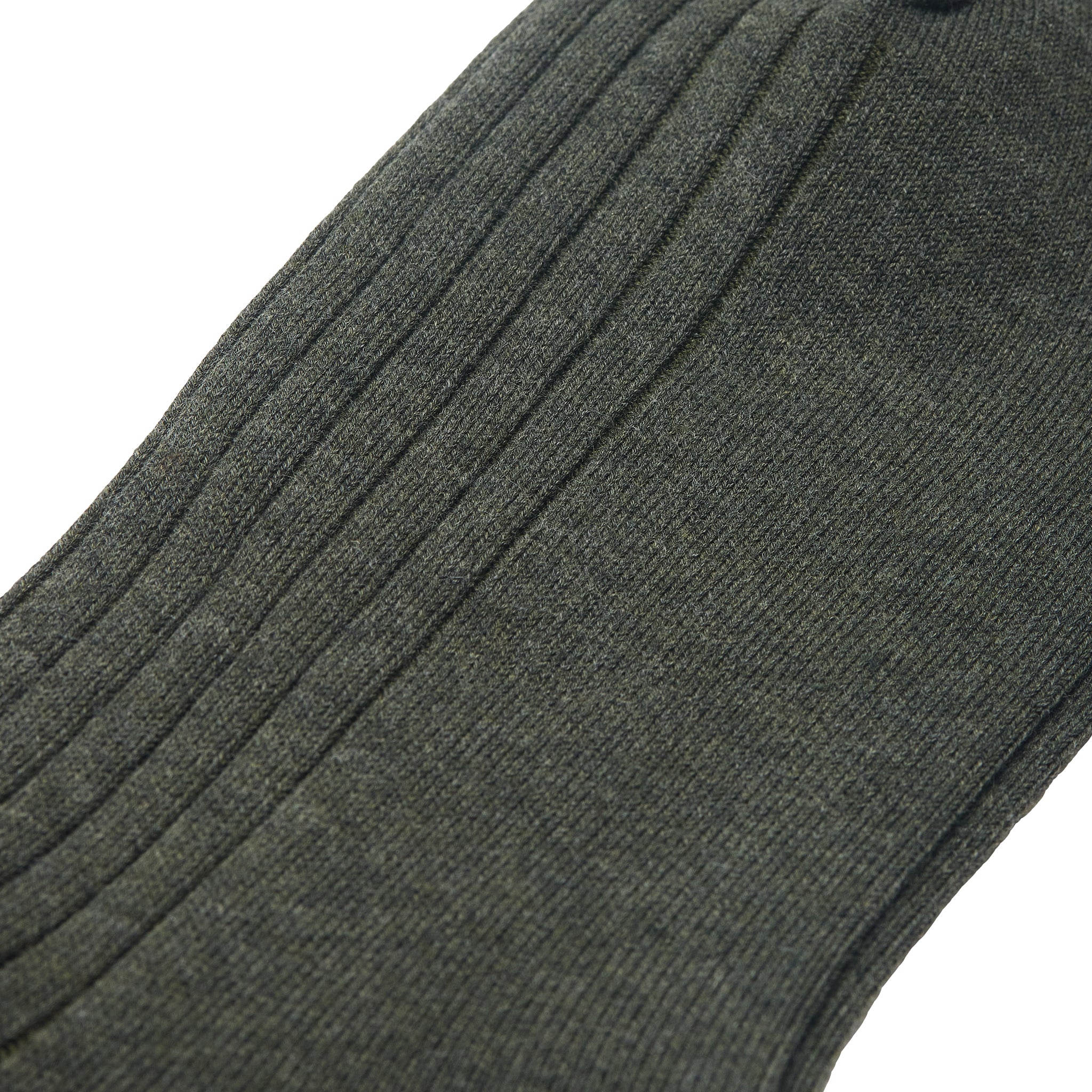Khaki - Super-Solid Fil d'Écosse Baumwolle