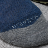 Blue & Grey - Wool