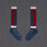 Acero & Rojo & Gris - Esquí - Lana merina