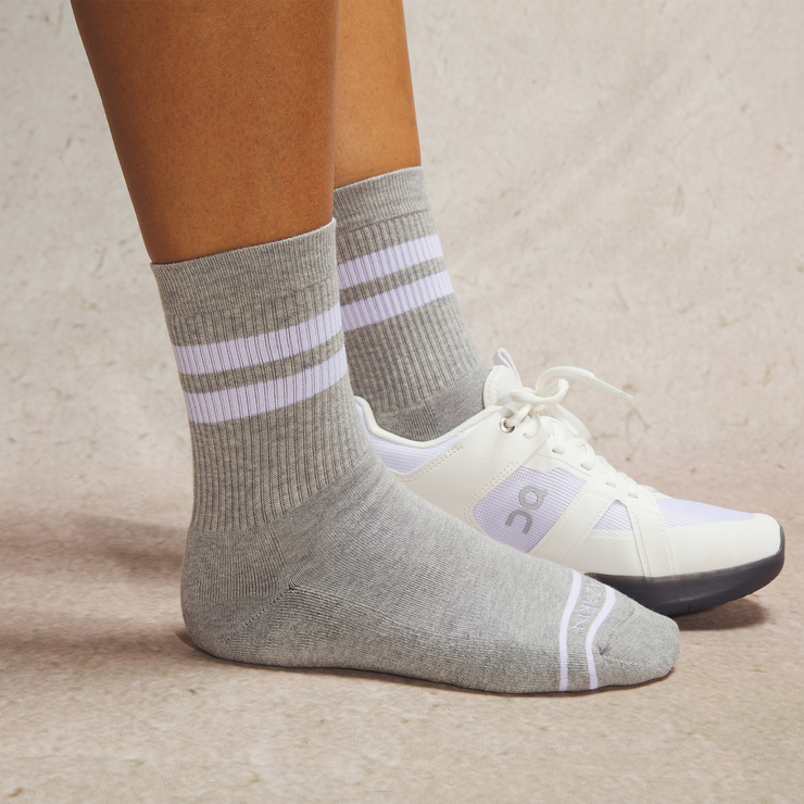 Lot De 6 Paires De Chaussettes Femme Mi-mollet En Coton Peigné - Taille 37-42 - Pour Sport Et Quotidien - Couleurs Assorties