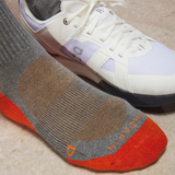 Grey & Orange - Cotton