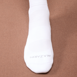 Blanc - Sport cheville - Coton