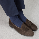 Bleu acier - Super-solide Fil d'Écosse