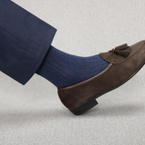 Bleu acier - Super-solide Fil d'Écosse