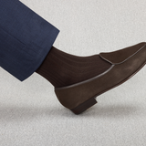 Dunkelbraun - Super-Solid Fil d'Écosse Baumwolle