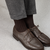 Dunkelbraun - Super-Solid Fil d'Écosse Baumwolle